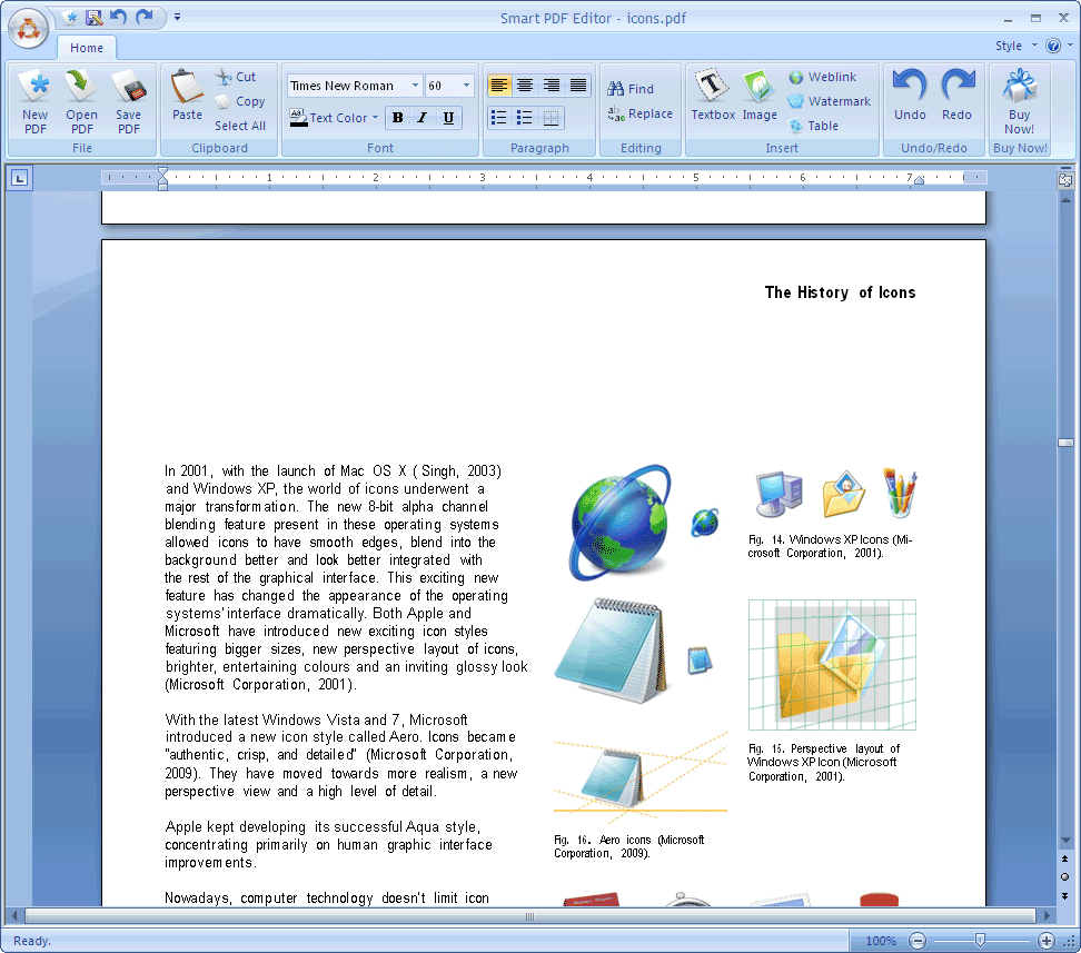 Smart PDF Editor screen shot